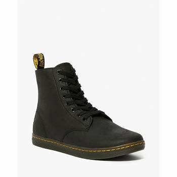 Dr Martens Férfi Tobias Bőr Utcai Bakancs Fekete